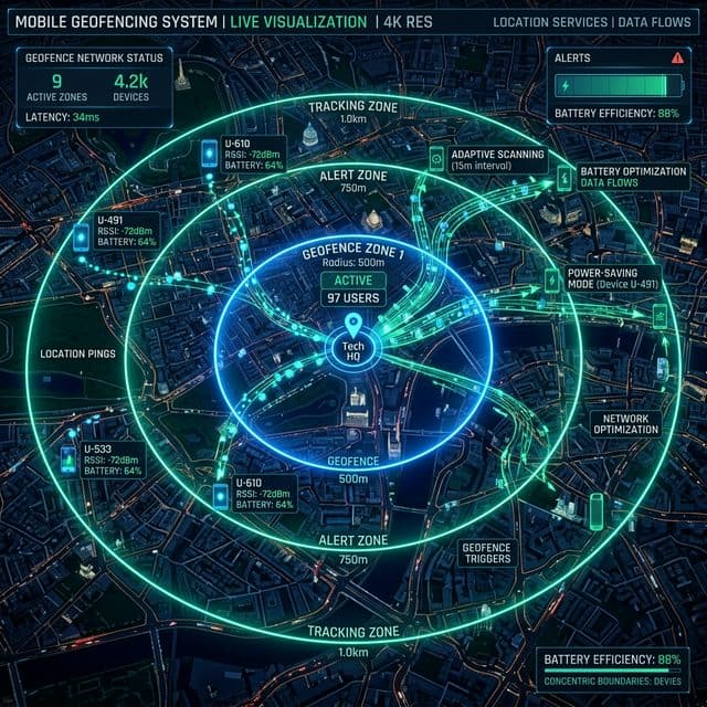 Geofence Attendance Engine